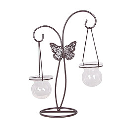 forme de papillon hydroponique plante transparente suspendue vase de fleurs conteneur un