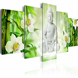 Paris Prix Tableau Imprimé Buddha & Jasmine 100 x 200 cm 