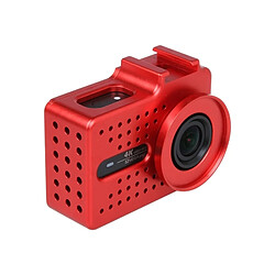 Avis Wewoo pour Xiaomi Yi II 4K rouge Sport Action Caméra CNC En Alliage D'aluminium Boîtier de Protection avec Filtre UV et Lentille De Cap