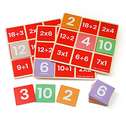 Bigjigs Toys Bingo Multiplier et diviser le jouet 