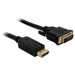 DeLOCK Displayport &gt; DVI 24+1 St/St 2m DVI-D