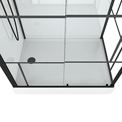 Aurlane Cabine de douche rectangle pas cher