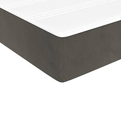 Acheter vidaXL Matelas de lit à ressorts ensachés 120x210x20 cm velours