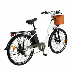 Acheter Vélo Électrique DYU C6 26 Pouces 25km/h - Moteur 350W Batterie 36V12.5Ah Freins à Disque - Blanc