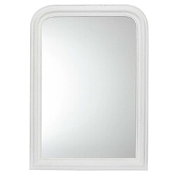 Toilinux Miroir moulures 73x104 cm - Blanc Toilinux - Miroir moulures 73x104 cm - Blanc - Design