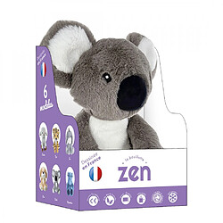 ZEN Bouillotte peluche dehoussable 25cm + sachet lavande - Koala Gris