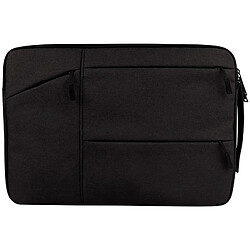 Wewoo Sacoche pour ordinateur portable noir 14 pouces et ci-dessous Macbook, Samsung, Lenovo, Sony, DELL Alienware, CHUWI, ASUS, HP Universel poches multiples Oxford chiffon doux simple Tablet sac, 