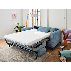 Avis Lisa Design Owen - canapé 3 places convertible - couchage quotidien - matelas 12 cm - en velours côtelé