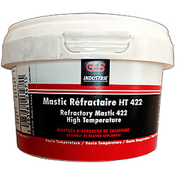 MASTIC REFRACTAIRE HAUTE TEMPERATURE POT 600G MASTIC REFRACTAIRE HAUTE TEMPERATURE POT 600G pour ACCESSOIRES - 70725