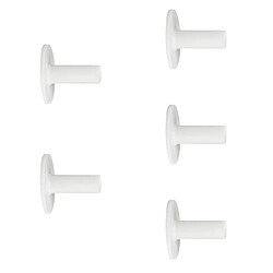 Acheter 5pcs plastique tees golf titulaire titulaire té entraînement pratique tapis 48mm