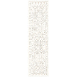 Hadorn Tapis 305x80 Blanc St. Gallen Folklore