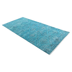 Acheter Vidal Tapis de laine 272x114 turquoise Ultra Vintage