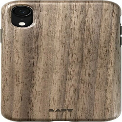 Laut PINNACLE - Coque pour iPhone XR en bois naturel (Noyer)