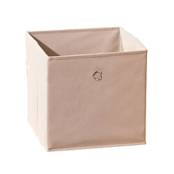 Paris Prix Boîte de Rangement Pliable Kase 32cm Beige