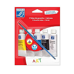 Lefranc & Bourgeois Gouache 807563 dans de Tubes Multicolore, 5.9 x 3.5 x 15 cm 