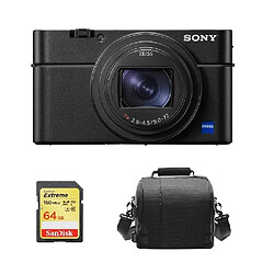 SONY RX100 IV + 64GB SD card + camera Bag