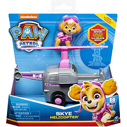 PAT PATROUILLE - VEHICULE + FIGURINE amovible STELLA Paw Patrol - 6056855 - Jeu Jouet Enfant a partir de 3 ans Spin Master 6052310/20114324 - Paw Patrol Hélicoptère de Skye