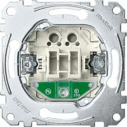 Merten MEG3560-0000 Taster-Einsatz mit Orientierungslicht, Schließer 1-polig, 16 A, AC 250 V, SK 