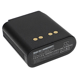 vhbw Batterie compatible avec Motorola MX1000, MX2000, MX3000, MX3010, Astro Saber, Saber 1 radio talkie-walkie (1800mAh, 7,2V, NiMH)