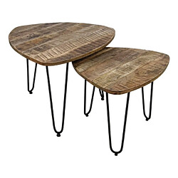 Q Collection HSM Collection Ensemble de tables basses 2 pcs Dexter pas cher