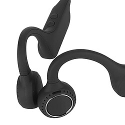 Universal Casque à conduction osseuse Bluetooth5.0 IP56 étanche à la poussière écouteurs de sport sans fil avec micro intégré pour la randonnée pas cher