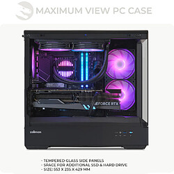 Avis Sedatech PC Gamer Pro V360 • Intel i5-12400F • RTX4080 Super • 16Go RAM • 1To SSD M.2 • Windows 11