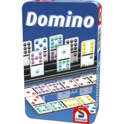 Schmidt Spiele Domino voyage en boite metal