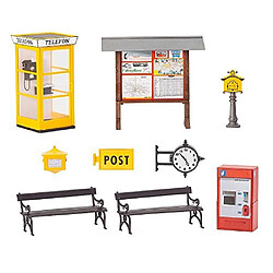 POLA 331745 Train Station Accessories G Scale Building Kit 