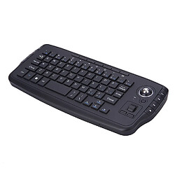 Universal Mini-clavier sans fil 2.4G avec trackball clavier pour téléviseur intelligent fonction multimédia trackball air souris | clavier pas cher