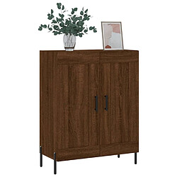 Avis Maison Chic Buffet,Meuble de Rangement,commode pour salon,Cuisine chêne marron 69,5x34x90 cm bois d'ingénierie -MN89161