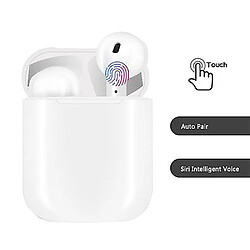 Universal Casque Bluetooth sans fil TWS I11, blanc