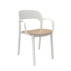 Set 4 Fauteuil Ona Assise Colorée - RESOL