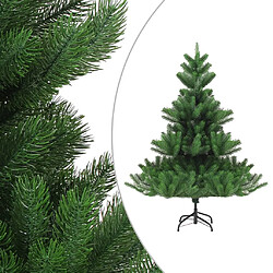 vidaXL Sapin de Noël artificiel Nordmann avec LED et boules Vert 240cm 