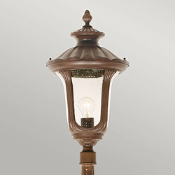 Avis Elstead Lighting Lampadaire extérieur moyen 1 lumière patine bronze rouillé IP44, E27