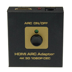 Avis Adaptateur HDMI ARC Convertisseur audio HDMI et optique 4k 3D 1080P CEC sco009