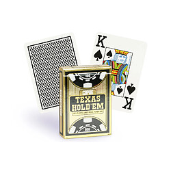 Cartes COPAG Texas Hold'em Gold (noir)