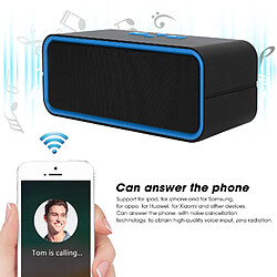 Acheter ComfortXL Enceinte bluetooth sans fil 5.0 stéréo, haut-parleur portable avec caisson de basses pour mobile et ordinateur - bleu