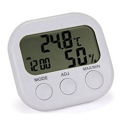 LCD Numérique Thermomètre Hygromètre et Réveil Testeur Température Humidité