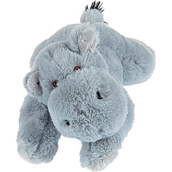 Wild Republic peluche Hippopotame de 20 cm gris