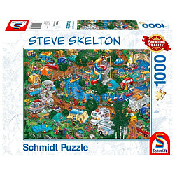 Schmidt Spiele- Steve Skelton, Pause de la Vie Quotidienne, Puzzle 1000 pièces, 59965, coloré 