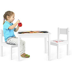 Leomark Table 'Yeti' et 2 chaises enfant Formula 1