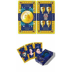 Fournier- Frida Kahlo Tarot pour collectionneurs, 1040721, Bleu 