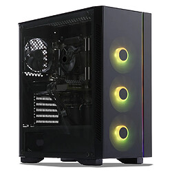 Sedatech PC Gamer • Intel i3-10100F • RTX3050 • 8Go RAM • 500Go SSD M.2 • sans OS PC Gamer Expert • Intel i3-10100F 4x 3.6Ghz (max 4.3Ghz) • Geforce RTX3050 • 8Go RAM DDR4 3200Mhz • 500Go SSD M.2 • Wifi, USB C • sans OS