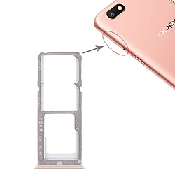 Acheter Wewoo 3 x Plateau pour carte SIM + pour Micro SD pour OPPO A77 (Or rose)