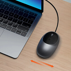 Acheter Souris Filaire pour USB C Ambidextre Design Elegant Gris Foncé - Satechi