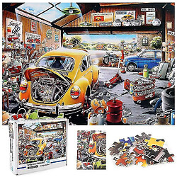 Universal 1000pcs Décompression Jigsaw Puzzles Puzzles Toys, Cartoon World Jigsaw 