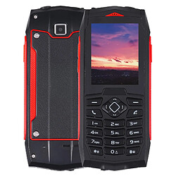 Yonis Téléphone Incassable Étanche Antichoc 2000mAh Téléphone Incassable Étanche Antichoc Écran 2.4 Pouces Batterie 2000mAh Dual SIM Rouge YONIS