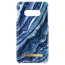 Coque Samsung Galaxy S10e Tendance Magnétique Indigo Swirl Ideal of Sweden Bleu