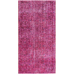 Vidal Tapis de laine 231x119 rose Ultra Vintage