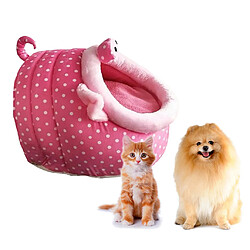 Doux Chenil Pour Animaux De Compagnie Cochon Rose Mignon Chaud Maison Lit Petit Chien Chat De Maison Chiot S Pet Kennel